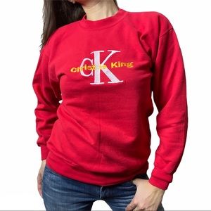 Embroidered CK - Christ Is King Sweatshirt